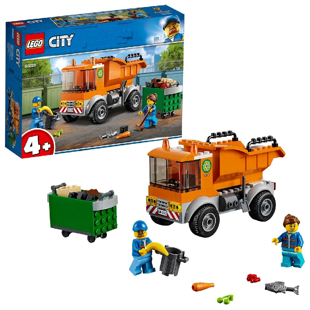 Afbeelding LEGO City 60220 Vuilniswagen door Wohi.nl