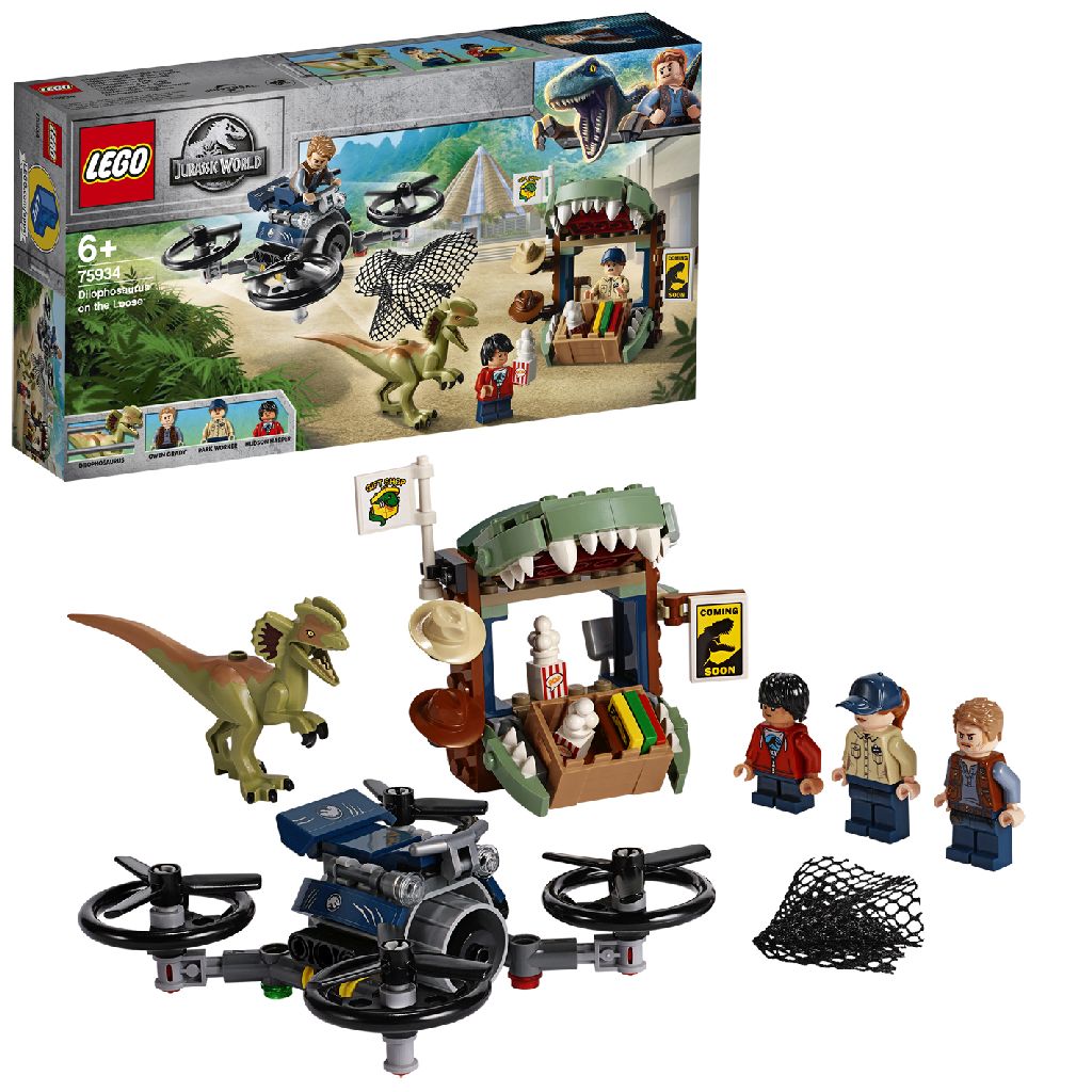 Afbeelding LEGO Jurassic World 75934 Dilophosaurus Ontsnapt (4115934) door Wohi.nl