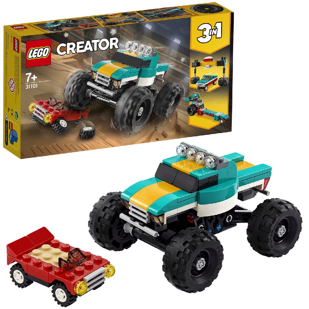 Afbeelding LEGO Creator 31101 Monstertruck (4116279) door Wohi.nl