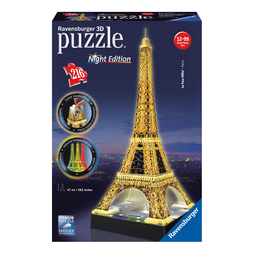 Ravensburger 3D Puzzel Eiffeltoren Nig