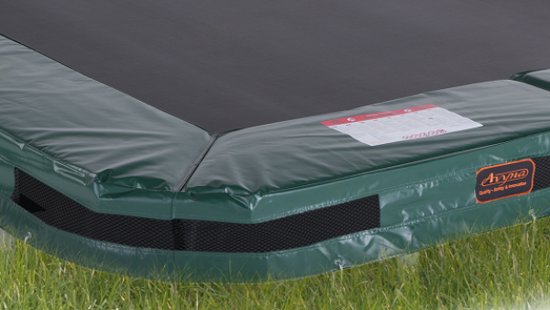 Avyna PRO-LINE InGround trampoline veiligheidsrand 300x225 cm Groen