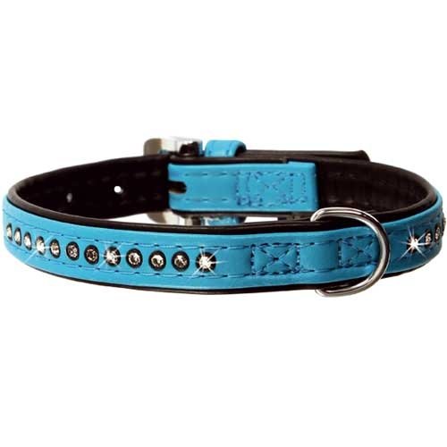 Halsband Diamond Blauw